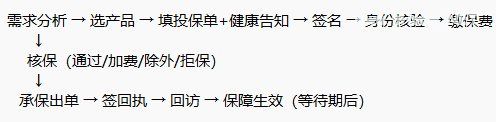 金盛人寿保险投保流程图