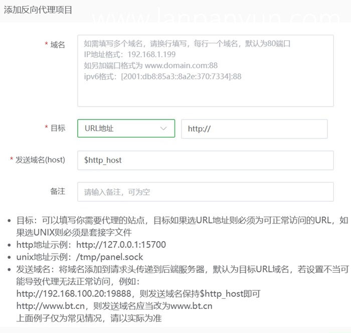 宝塔面板反向代理看不懂解决办法